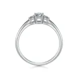 Pierścionek białe złoto z diamentami AJPZ_099